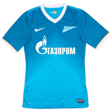 2013-14 Zenit St. Petersburg Player Issue Home Shirt - 8/10 - (S)