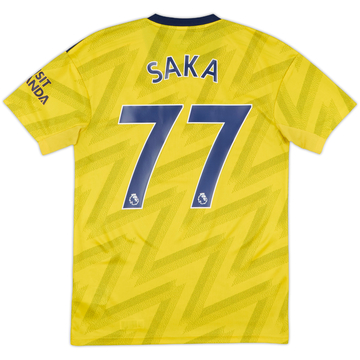 2019-20 Arsenal Away Shirt Saka #77 - 10/10 - (S)