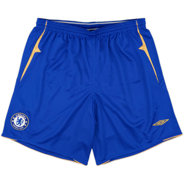 2005-06 Chelsea Home Shorts - 9/10 - (XL)