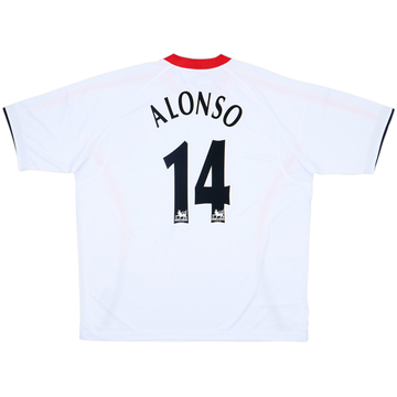 2005-06 Liverpool Away Shirt Alonso #14 (3XL)