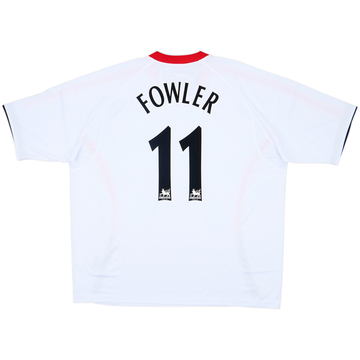 2005-06 Liverpool Away Shirt Fowler #11 (3XL)
