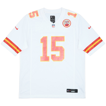 2023-25 Kansas City Chiefs Mahomes #15 Nike Game Away Jersey - 6/10 - (L)