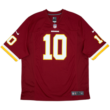 2012-15 Washington Redskins Griffin III #10 Nike Game Home Jersey - 7/10 - (XL)