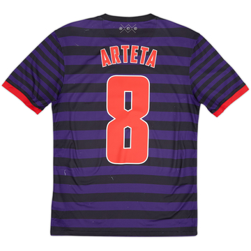 2012-13 Arsenal Away Shirt Arteta #8 - 7/10 - (S)