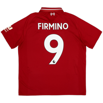 2018-19 Liverpool Home Shirt Firmino #9 - 5/10 - (S)