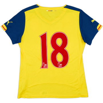 2014-15 Arsenal Away Shirt #18 - 6/10 - (Women's M)