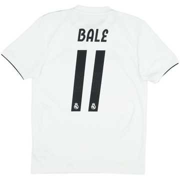 2018-19 Real Madrid Home Shirt Bale #11 - 6/10 - (S)