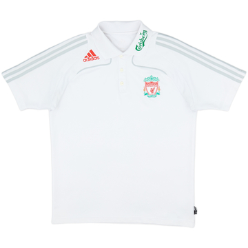 2008-09 Liverpool adidas Polo Shirt - 6/10 - (M)