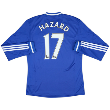 Camiseta de local del Chelsea 2013-14 L/S Hazard #17 - 8/10 - (M)