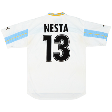 1999-00 Lazio Centenary Home Shirt Nesta #13 - 7/10 - (XL)