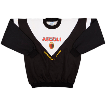1990-91 Ascoli Le Felpe Dei Grandi Club Sweat Top - 6/10 - (M)