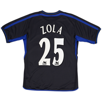 2002-04 Chelsea Away Shirt Zola #25 - 8/10 - (S)