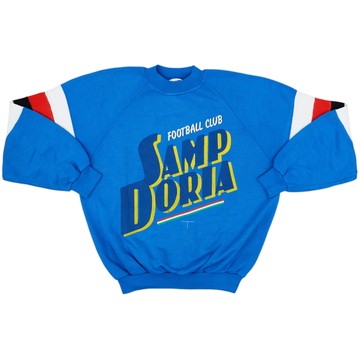 1990-91 Sampdoria Le Felpe Dei Grandi Club Sweat Top - 7/10 - (M)