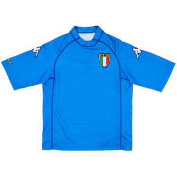 2000-01 Italy Basic Home Shirt - 8/10 - (YXXL)