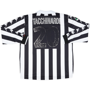 1999-00 Juventus Match Issue Home L/S Shirt Tacchinardi #20