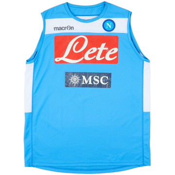 2014-15 Napoli Macron Training Vest - 5/10 - (XL)
