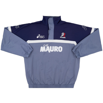 1999-00 Reggina Asics 1/4 Zip Drill Top - 8/10 - (L)