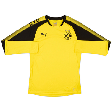 2017-18 Borussia Dortmund Puma Training L/S Shirt - 6/10 - (S)