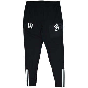 2019-20 Fulham Player Issue adidas Track Pants/Bottoms #27 - 8/10 - (M)