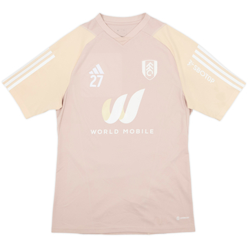 2022-23 Fulham adidas Player Issue Training Shirt #27 - 8/10 - (M)