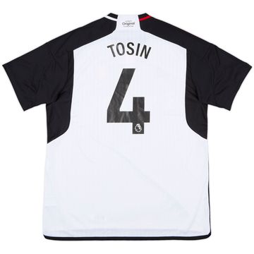 2023-24 Fulham Home Shirt Tosin #4 - 8/10 - (XL)
