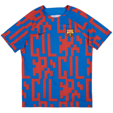 2022-23 Barcelona Nike Training Shirt - 8/10 - (L)