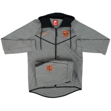 2018-19 Barcelona Nike Hooded Tracksuit - 10/10 - (M)