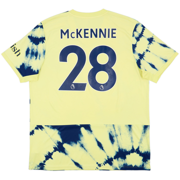 2022-23 Leeds Away Shirt McKennie #28 - 7/10 - (XL)