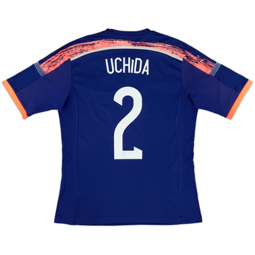 2013-15 Japan Home Shirt Uchida #2 - 6/10 - (M)