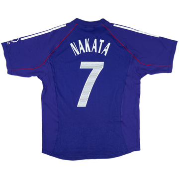 2002-04 Japan Home Shirt Nakata #7 - 9/10 - (L)