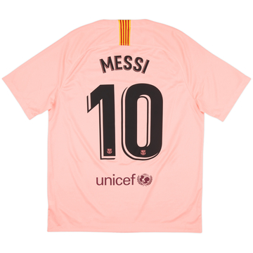2018-19 Barcelona Third Shirt Messi #10 - 8/10 - (L)