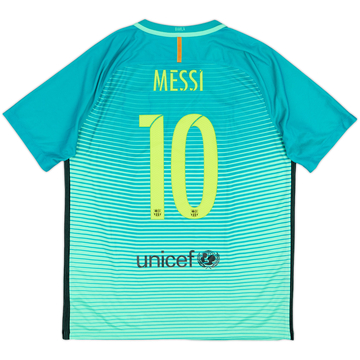 2016-17 Barcelona Third Shirt Messi #10 - 8/10 - (L)