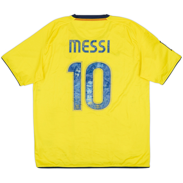 2008-10 Barcelona Away Shirt Messi #10 - 5/10 - (L)