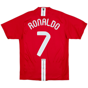 2007-09 Manchester United Home Shirt Ronaldo #7 - 5/10 - (S)