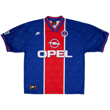 1995-96 Paris Saint-Germain Home Shirt - 9/10 - (XL)