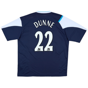 2005-06 Manchester City Away Shirt Dunne #22 - 8/10 - (XL)