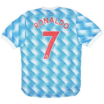 2021-22 Manchester United Authentic Away Shirt Ronaldo #7 - 8/10 - (XL)