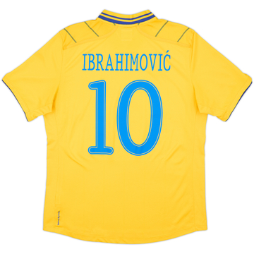 2012-13 Sweden Home Shirt Ibrahimovic #10 - 9/10 - (L)