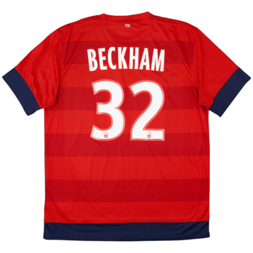 2012-13 Paris Saint-Germain Away Shirt Beckham #32 - 9/10 - (L)