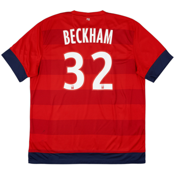 2012-13 Paris Saint-Germain Away Shirt Beckham #32 - 8/10 - (XL)