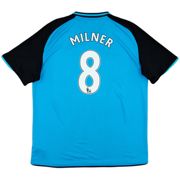 2008-09 Aston Villa Away Shirt Milner #8 - 5/10 - (XL)
