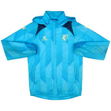 2021-22 Watford Kelme Hooded Rain Jacket - 5/10 - (S)