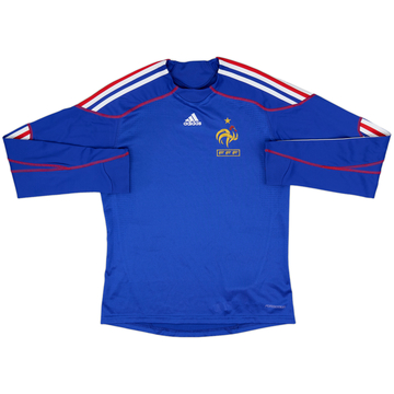 2007-09 France Women Player Issue Home L/S Shirt - 8/10 - (Women's M)