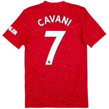 2020-21 Manchester United Home Shirt Cavani #7 - 10/10 - (XS)