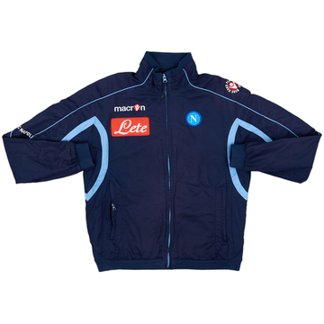 2010-11 Napoli Macron Track Jacket - 8/10 - (S)