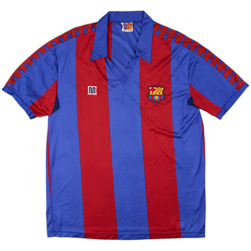 1984-89 Barcelona Home Shirt - 10/10 - (L)
