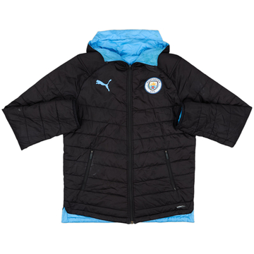 2019-20 Manchester City Puma Padded Bench Coat - 8/10 - (S)