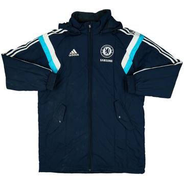 2014-15 Chelsea adidas Padded Bench Coat - 6/10 - (L)