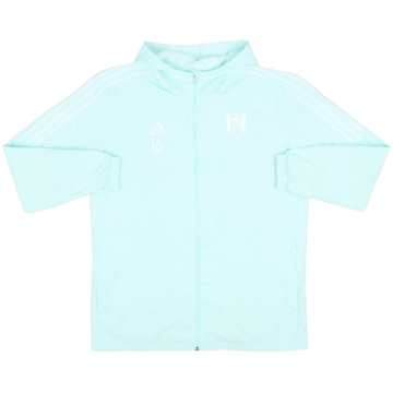 2021-22 Fulham Player Issue adidas Hooded Track Jacket #16 - 7/10 - (L)