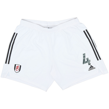 2021-22 Fulham Player Issue Away Shorts #4 (Tosin) - 8/10 - (XXL)